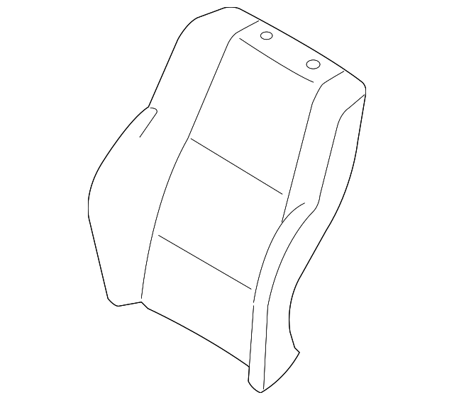Seat Back Cover - BMW (52-10-7-062-792)