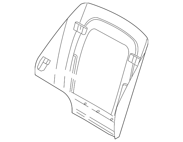 Seat Back Panel - BMW (52-10-7-132-481)