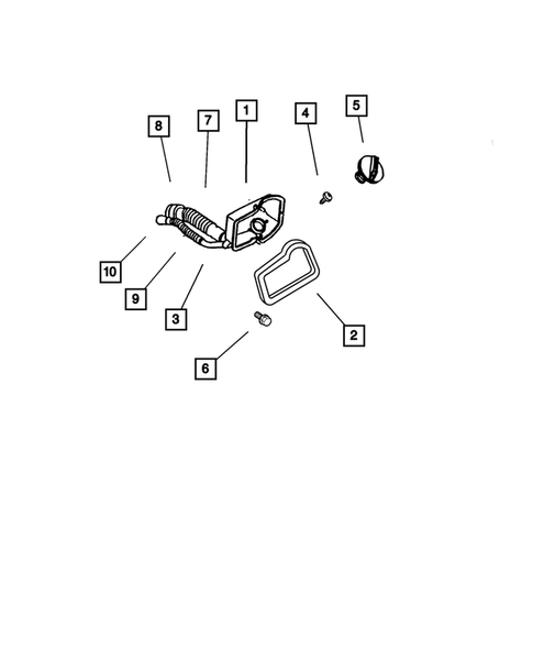 Fuel Tank Filler Tube for 2001 Dodge Dakota #0