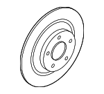K13T26251 - Brakes: Rotor for Mazda Image