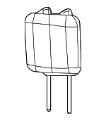 5VJ42DX9AB - Body: Headrest, Center for Mopar Image