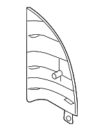 8P48575694PK - Body: Corner Cover for Audi: A3, A3 Quattro Image