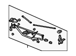 76530SVAA04 - : Wiper Transmission for Honda Image