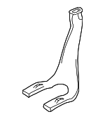 72511SA010 - Body: Rear Duct for Subaru Image