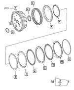 52108023AA - Automatic Transmission 5 Speed [DGJ]: Spring Disc for Mopar Image