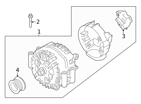 Alternator/Generator & Related Components for 2023 Land Rover Range Rover #0