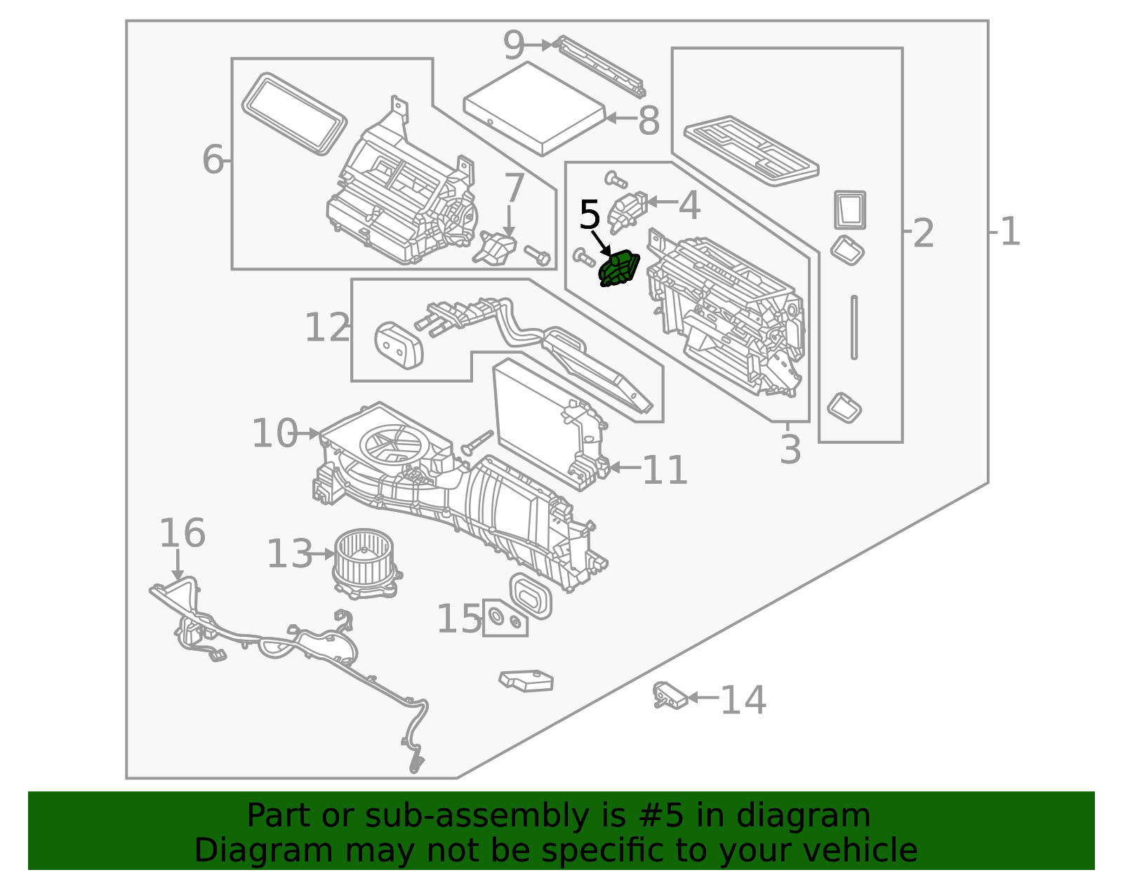 Motorcraft Blend Door Actuator YH1895 | O'Reilly Auto Parts