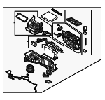 MB3Z19B555BA - : AC &amp; Heater Assembly for Ford Image