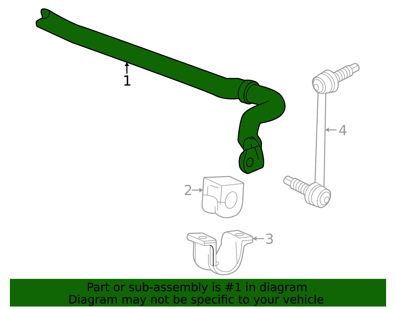2023-2026 GM Stabilizer Bar 85603316 GM | GMPartsDirect.com