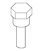 1125406167B - Body: Support Bolt for Kia: Amanti, Borrego, Cadenza, Carnival, K900, Optima, Sedona, Sorento, Spectra, Spectra5 Image