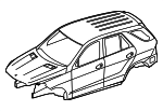 1666000807 - Body: Body Assembly for Mercedes-Benz Image