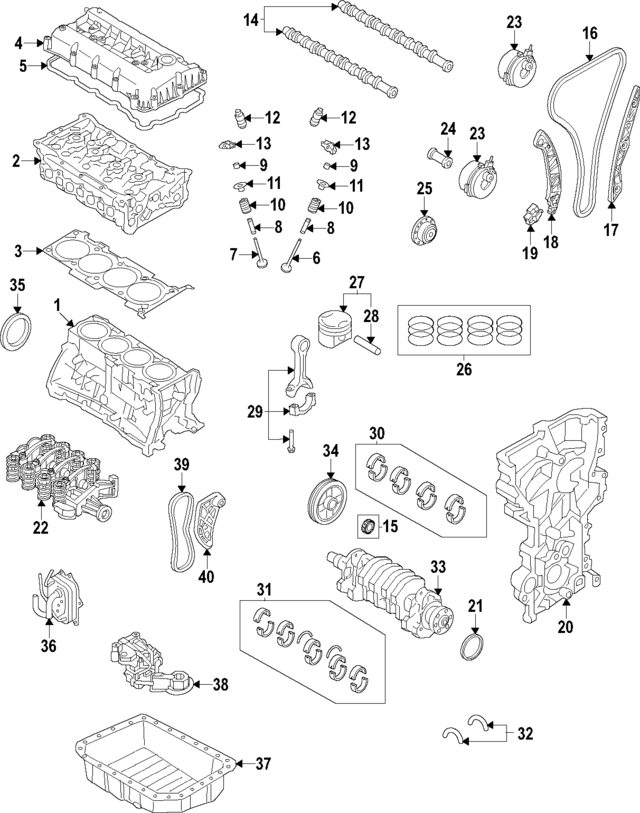264102T210 - : Oil Cooler for Kia Image