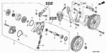 6561PVJ505RM - Engine: P/S PUMP, CORE ID (PVJ-A01) (RMD)(AMERICAN SHOWA) for Honda Image