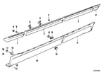 51131908682 - : Molding Fender Front Right for BMW Image