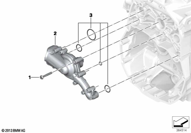 11518529879 - : Water Pump for BMW-Motorrad Image
