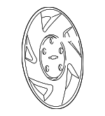 9594562 - Suspension: Wheel Cover for GM Image