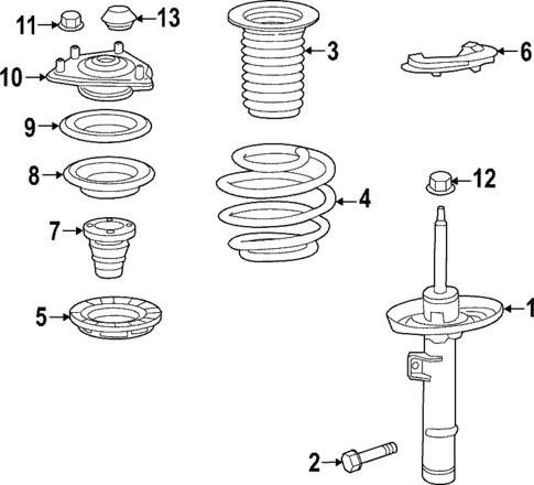 Struts & Components for 2024 Acura Integra #0