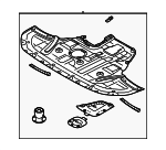 29110L0200 - : Under Cover for Hyundai: Sonata Image