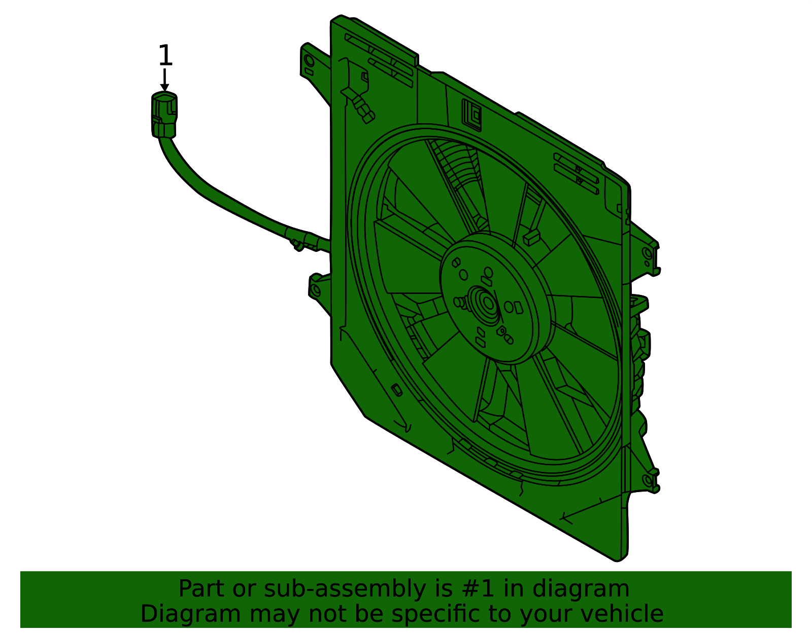 PX28-15-025D - Engine Cooling Fan Assembly - 2024-2025 Mazda