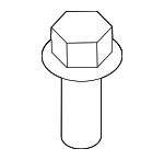 11519387 - Body: Hinge Upper Bolt for GM Image