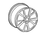4G8601025AH - Suspension: Wheel, Alloy for Audi: A7 Quattro, RS7, S7 Image