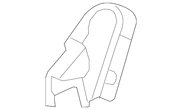 2010-2017 GM Jet Black Driver Seat Adjuster Shield 20811525 GM ...