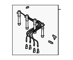 1903775010 - Electrical: Plug Wire Set for Toyota Image image