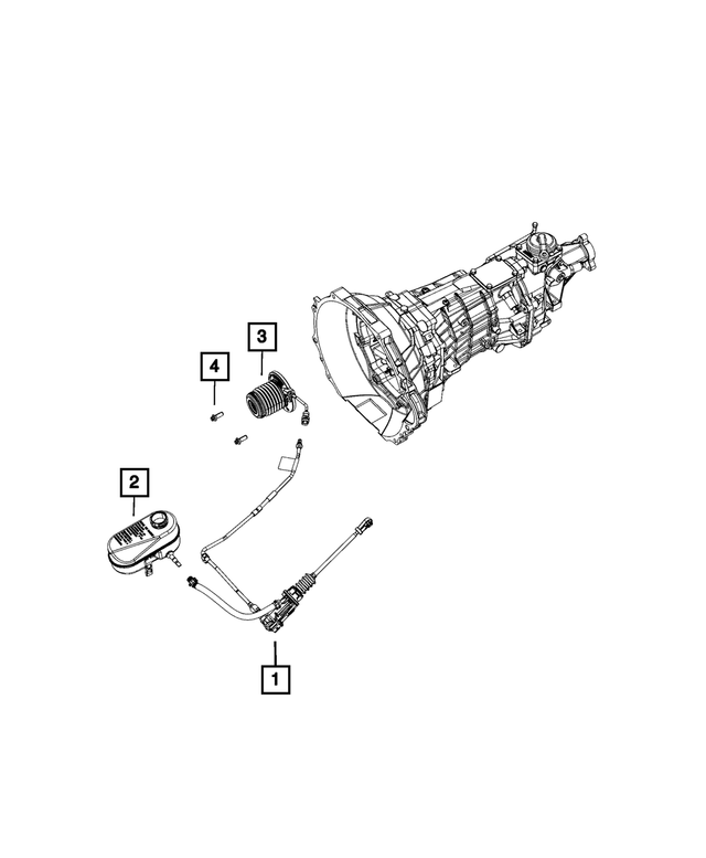 5016483AA - Clutch: Input Shaft Bearing Retainer Bolt for Mopar Image image