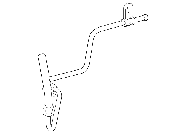 Power Steering Return Line Hose For Lexus GX470 Toyota 4Runner 03-09 (Gear To Cooler)