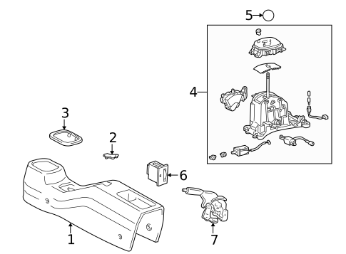 Console for 2001 Toyota MR2 Spyder #1