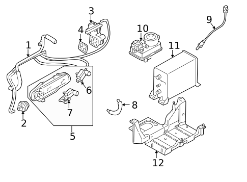 Powertrain Control for 2005 Mitsubishi Outlander #1
