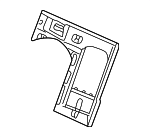 12454120 - Body: Seat Back Panel for Chevrolet: Impala, Monte Carlo Image