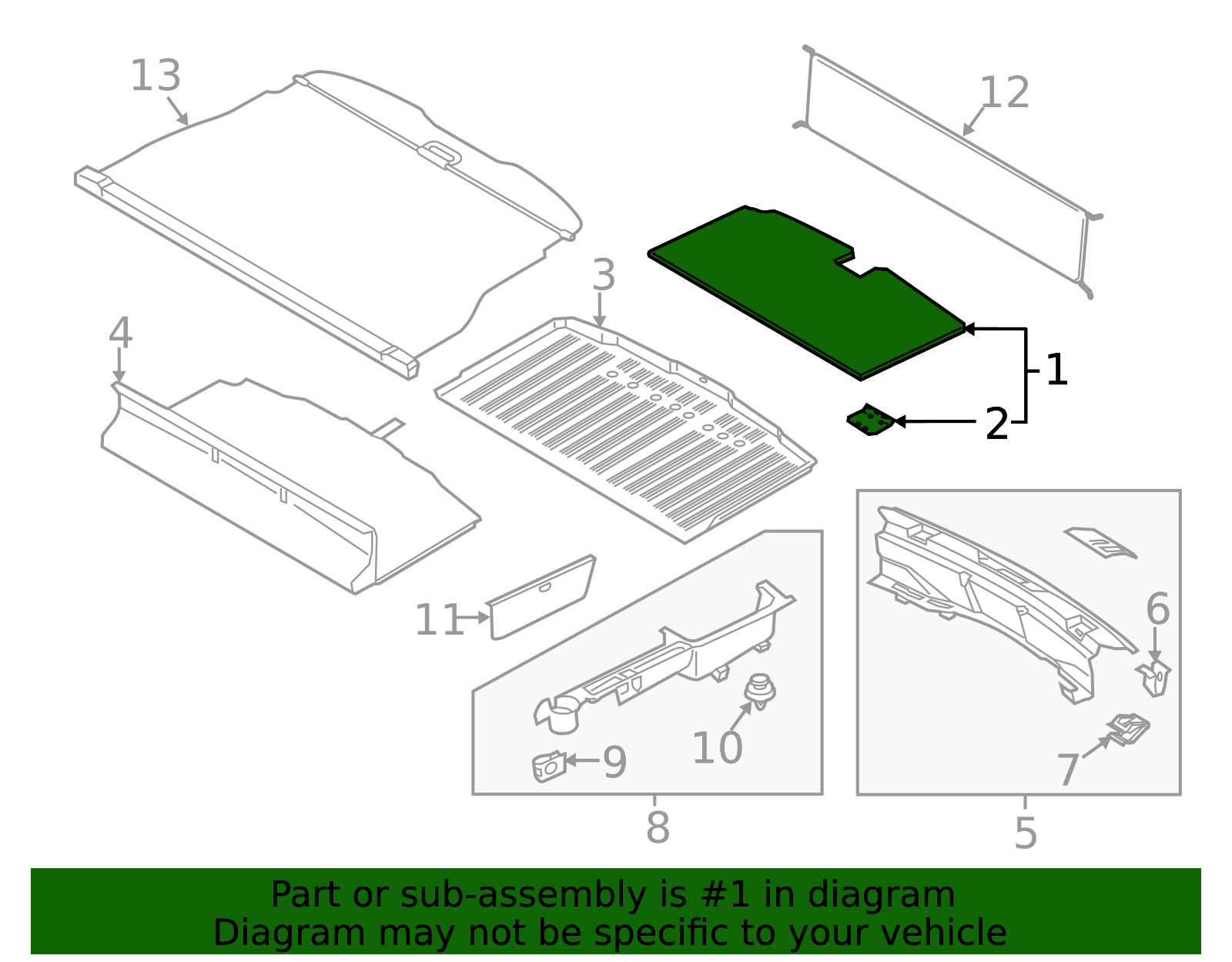 lb5z7813046aa - Ford Floor Mat | Levittown Ford Parts