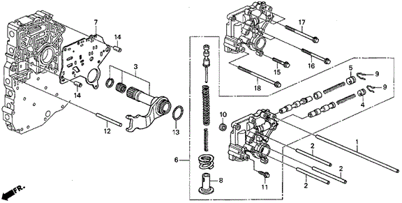 AT Regulator (2) for 1998 Acura CL #0