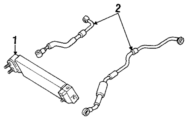 N32614700A - : Oil Cooler for Mazda Image