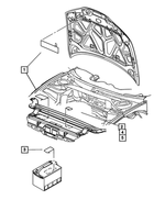 4578186AC - : Emission Label for Chrysler: 300 | Dodge: Magnum Image