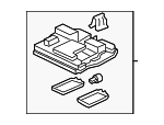 83253S3VA01ZC - : Map Lamp Assembly for Acura Image