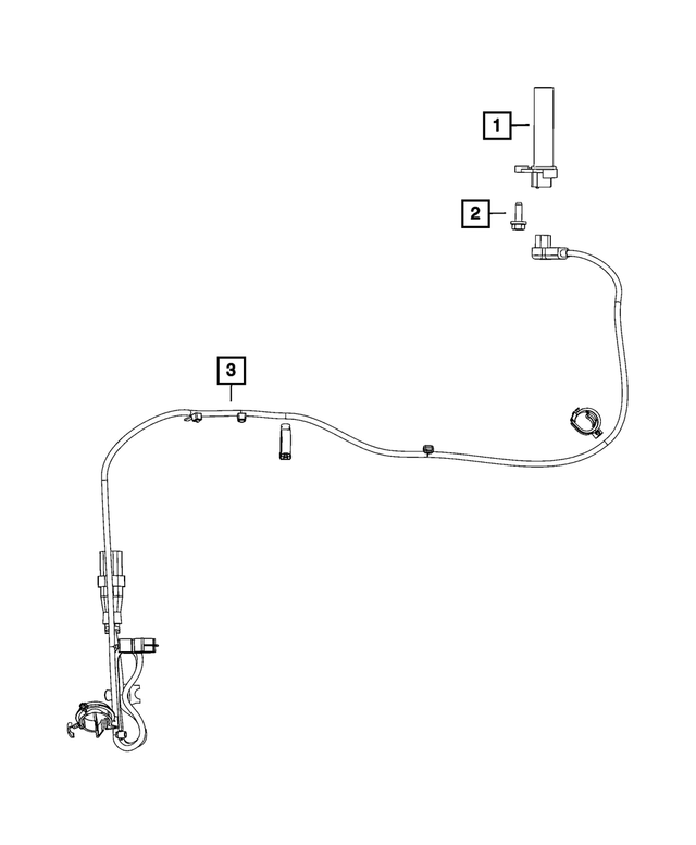 68498854AB - Electrical: Engine Block Heater Cord for Mopar Image