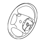 F87Z3600JAA - Steering: Steering Wheel for Ford: Explorer Sport, Explorer Sport Trac Image