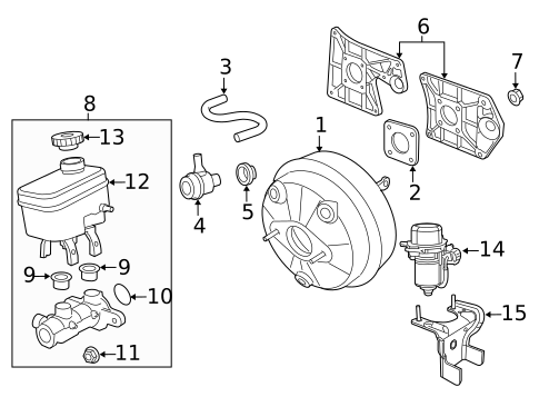 Hydraulic System for 2018 Jeep Wrangler JK #0