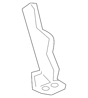 5F1Z16797AA - Body: Hood Hinge for Ford Image