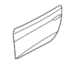 761112V010 - Body: Outer Panel for Hyundai: Veloster Image