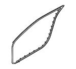 821402V000 - Body: Door Weather-strip for Hyundai: Veloster Image