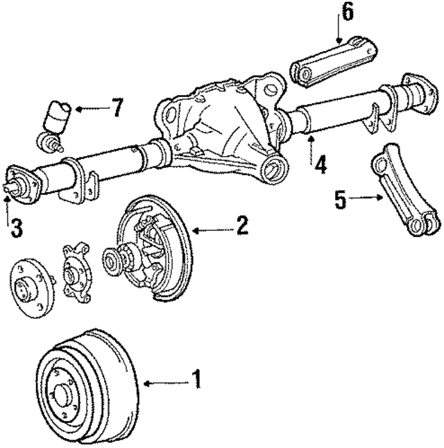 E5AZ2211A - Brakes: Backing Plate for Ford: Country Squire, LTD, LTD Crown Victoria | Lincoln: Continental, Town Car | Mercury: Colony Park, Grand Marquis, Marquis Image