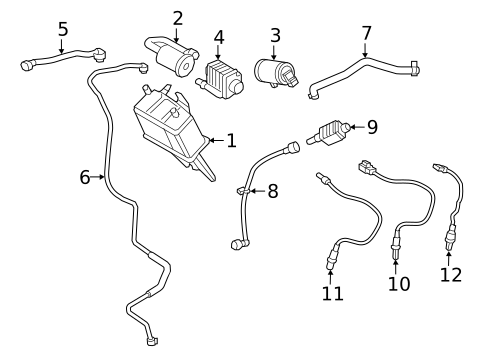 Emission Components for 2019 Volvo XC90 #2