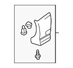 MR777874 - Body: Lower Molding for Mitsubishi Image