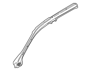 95850220000GRV - Body: Body A-Pillar Reinforcement for Porsche Image