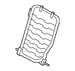 64310AL01A - Body: Seat Back Frame for Subaru Image