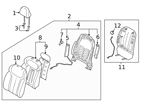 Second Row Seats for 2023 Hyundai Palisade #3