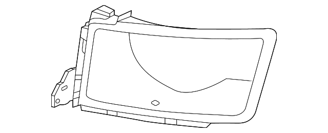 Genuine OEM Headlamp Bezel Part# LR180932 Fits 2020-2023